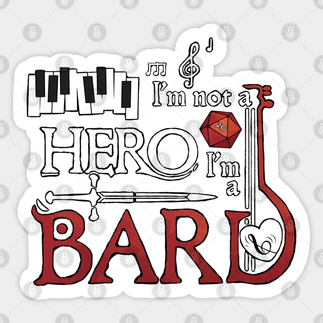 DnD bard | Dungeons and Dragons Sticker by keyvei